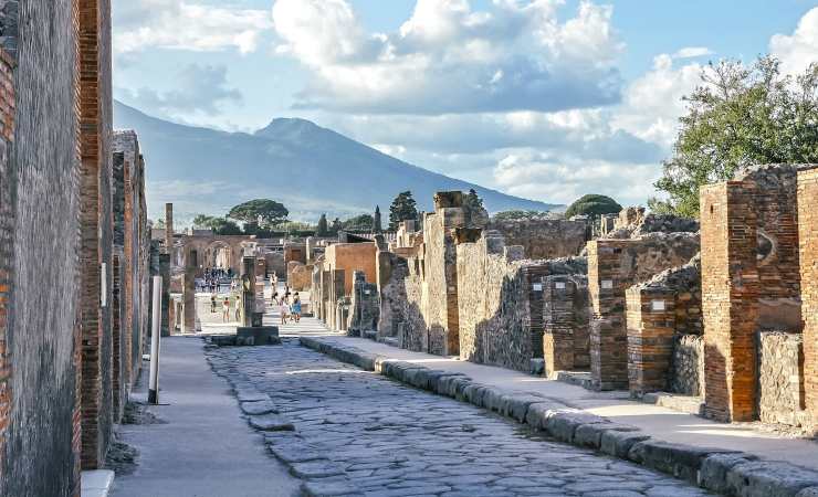 Le rovine del Parco archeologico di Pompei